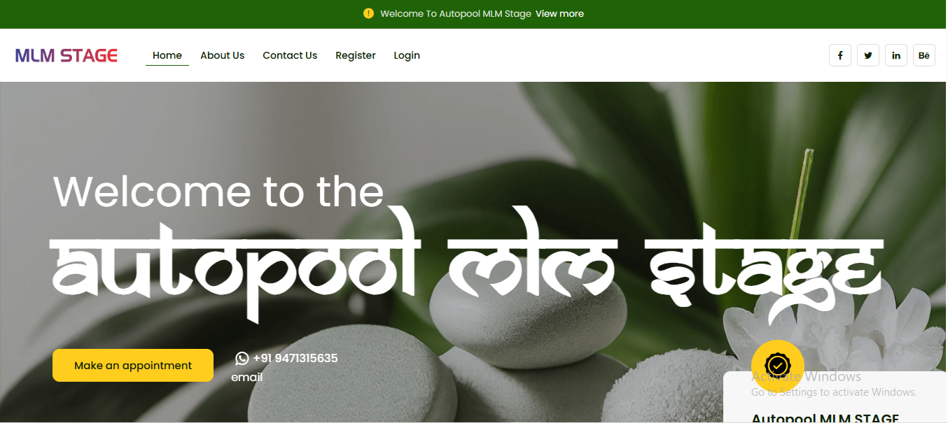 Autopool MLM Software Demo